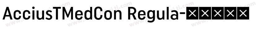 AcciusTMedCon Regula字体转换